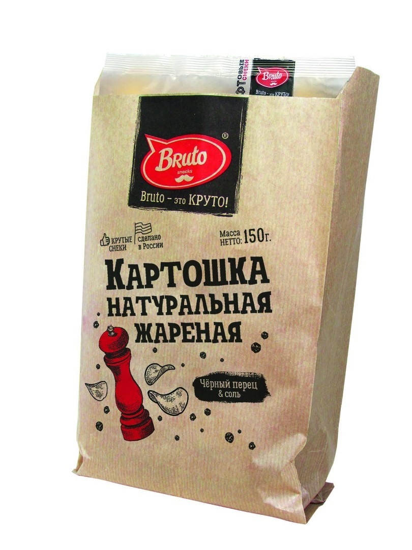 Картофель «Бруто» черный перец 130 гр. в Черкесске