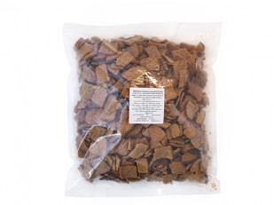 Рыбные снеки: Гренки черные со вкусом красной икры