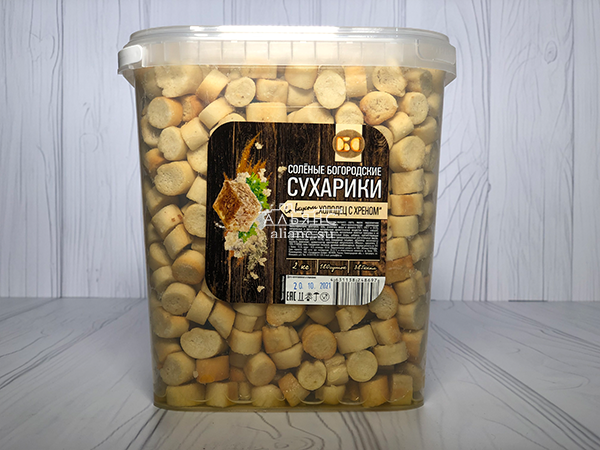 Сухарики с холодцом и хреном в Черкесске