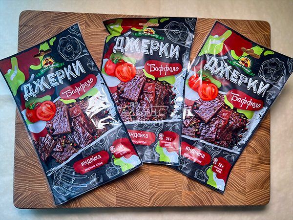 Джерки из индейки "Баффало" 45 гр. в Черкесске