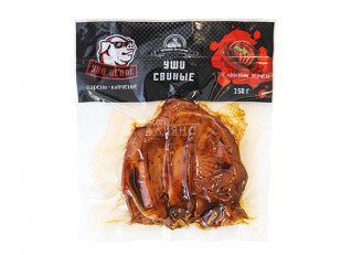 Мясные снеки: Ухо целое с красным перцем (150 гр.)