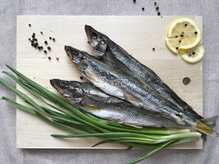 Икра минтая вяленая: Корюшка вяленая с икрой