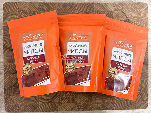 Мясо (АЛЬЯНС) вяленое курица "Гриль" 50 гр. в Черкесске