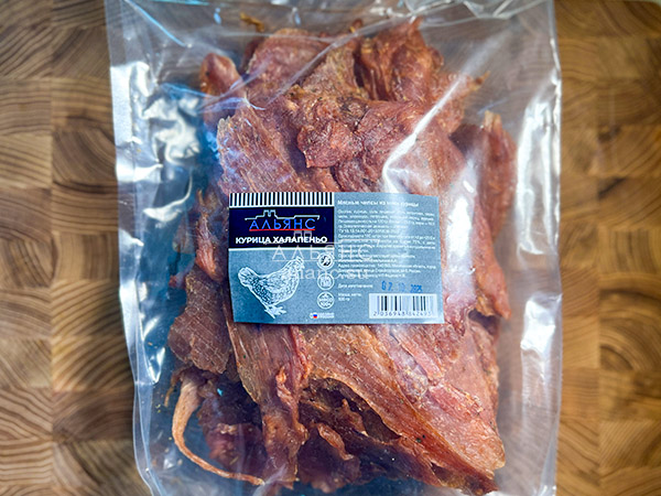Мясо (АЛЬЯНС) вяленое курица 500гр "С халапеньо" в Черкесске