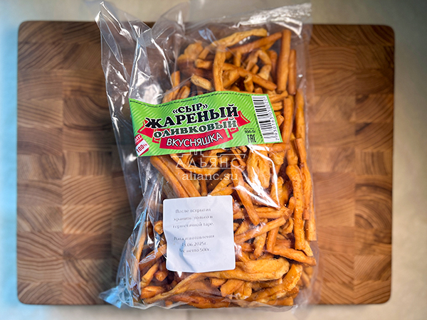 Жареный сыр "ВКУСНЯШКА" (Оливковый) 500гр. в Черкесске