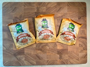 Гренки: Горох жареный со вкусом СЫРА 