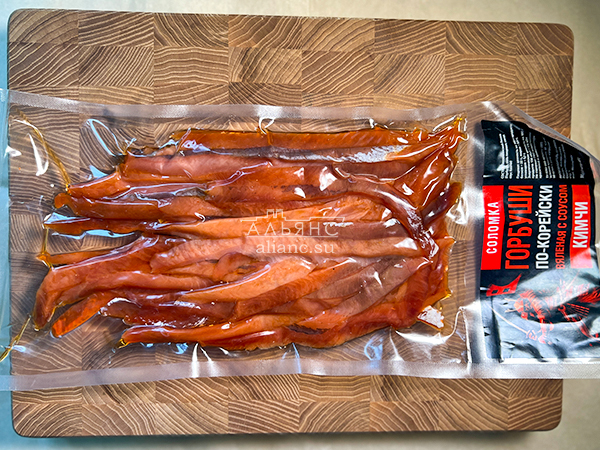 Горбуша соломка по-корейски в Черкесске